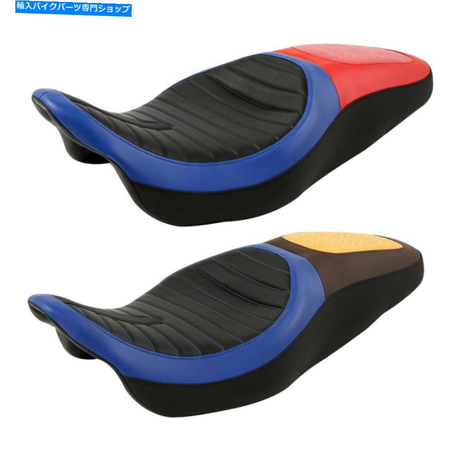 シート ハーレーツーリングロードグライドロードキング2009-2021 18のためのドライバー＆旅客シートフィット Driver & Passenger Seat Fit For Harley Touring Road Glide Road King 2009-2021 18