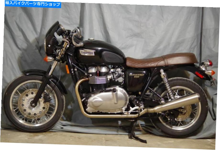 シート Triumph Bonneville T100 Thruxton Scrambler SE 2001-2016ロープロファイルシート：8F8127 Triumph Bonneville T100 Thruxton Scrambler SE 2001-2016 low profile seat: 8F8127