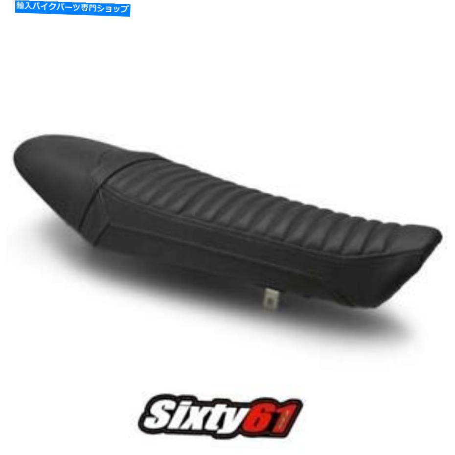 シート ヤマハSCR950シートカバー2017-2018 Luimoto Black Vintage Yamaha SCR950 Seat Cover 2017-2018 Luimoto Black Vintage