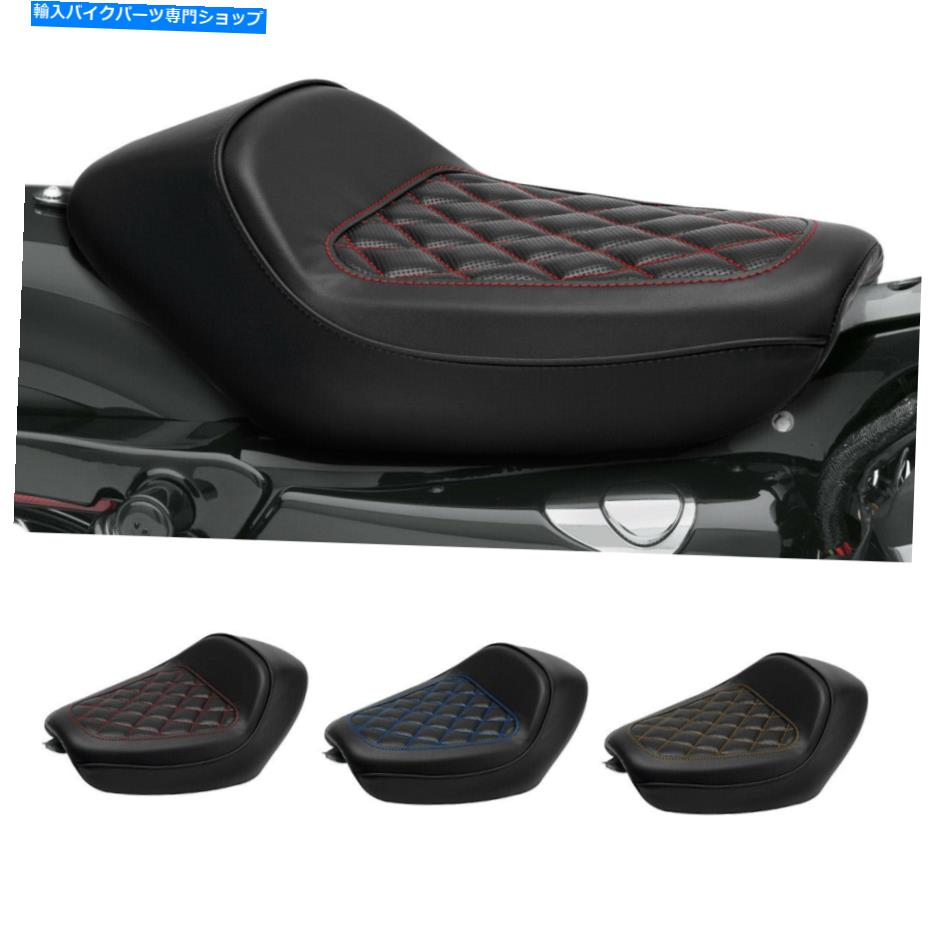 シート ハーレースーパーロウXL883L 11-19 48 XL1200X 10-21 Rider Solo Seat Fit For Harley SuperLow XL883L 11-19 Forty-Eight XL1200X 10-21