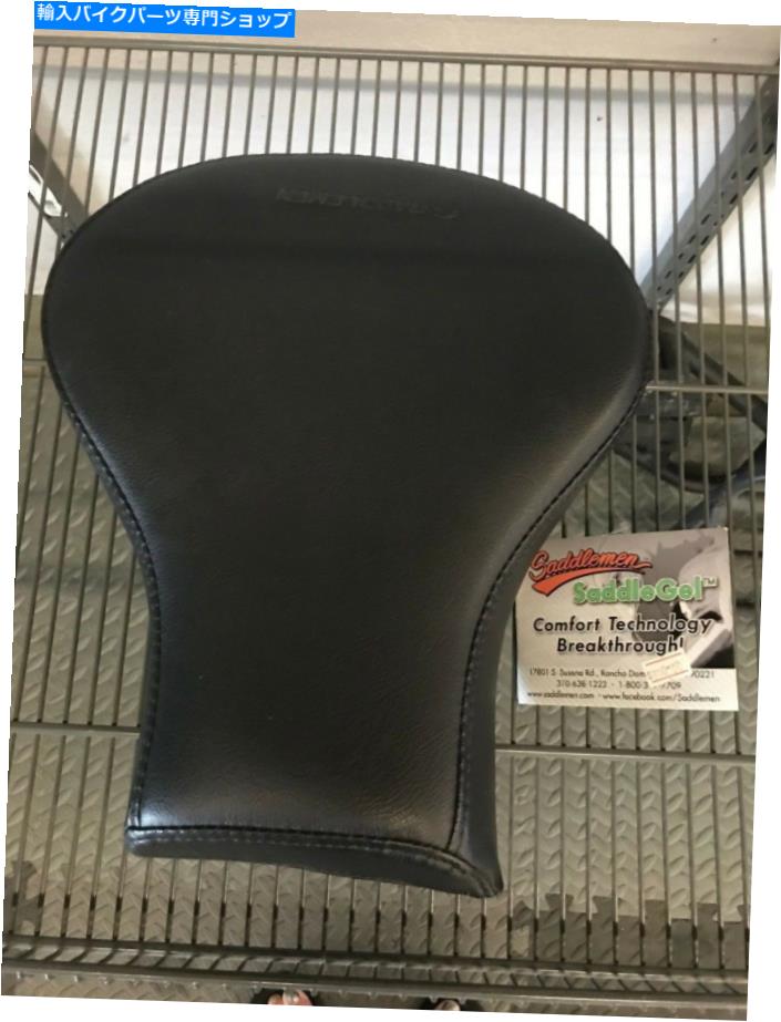 シート サドルマンピリオンジェルシートパッドソフトテールハーレーダビッドソン2006-2017 806-12-0162 Saddleman Pillion Gel Seat Pad Softtail Harley Davidson 2006-2017 806-12-0162