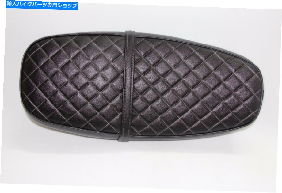 シート 1974-1976ホンダCB360 CB360Tツインロープロファイルカフェレーサーシートコードコード：L1002 1974-1976 Honda CB360 CB360T Twin low profile cafe racer seat CODE: L1002