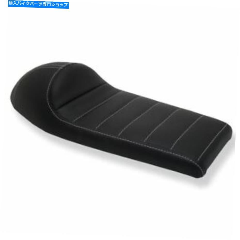 シート ユニバーサルカフェレーサー、カスタム、ストリートスクランブラシートブラック Universal Cafe Racer, Custom, Street Scrambler Seat Black