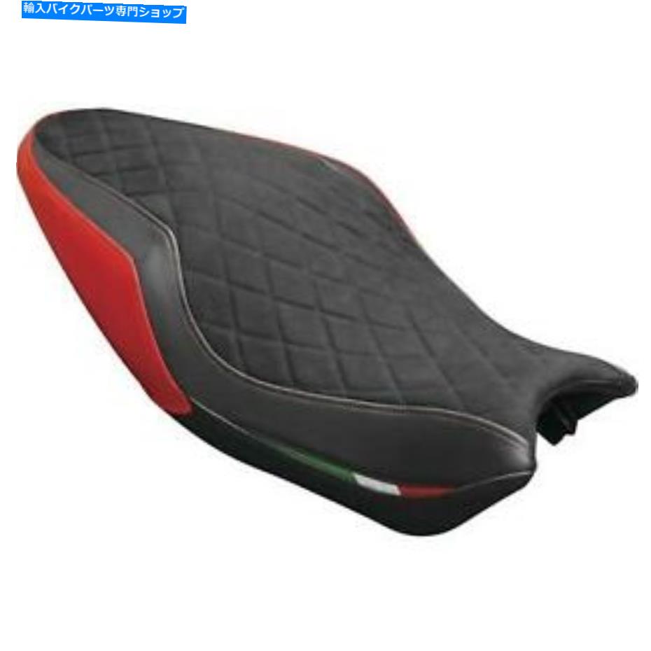 シート ルイモトシートカバーダイヤモンドドゥカティモンスター821/1200ブラック/レッド1282101 LUIMOTO SEAT COVER DIAMOND DUCATI MONSTER 821/1200 BLACK/RED 1282101