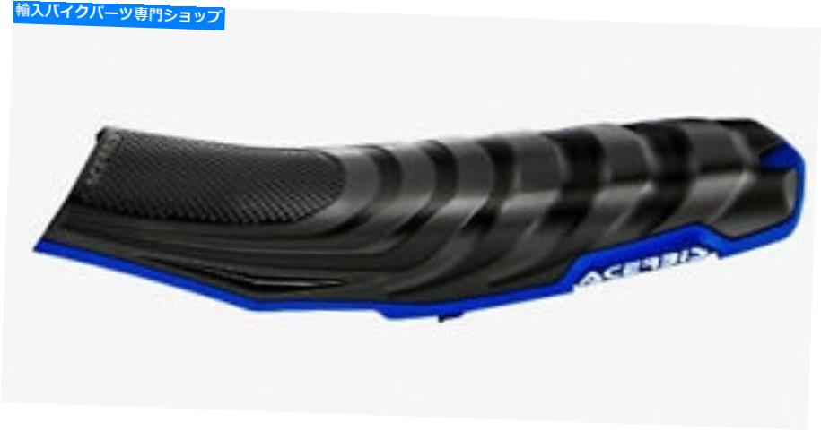 シート Acerbis Xシートブラック/ブルー2686581004 Acerbis X-Seat Black/Blue 2686581004