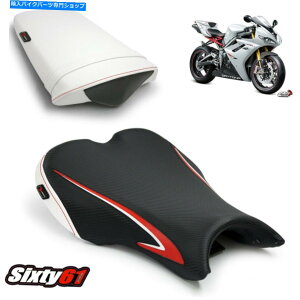 シート Triumph Daytona 675シートカバー2006-2010 2011 2012 Luimotoフロントリアブラック Triumph Daytona 675 Seat Covers 2006-2010 2011 2012 Luimoto Front Rear Red Black