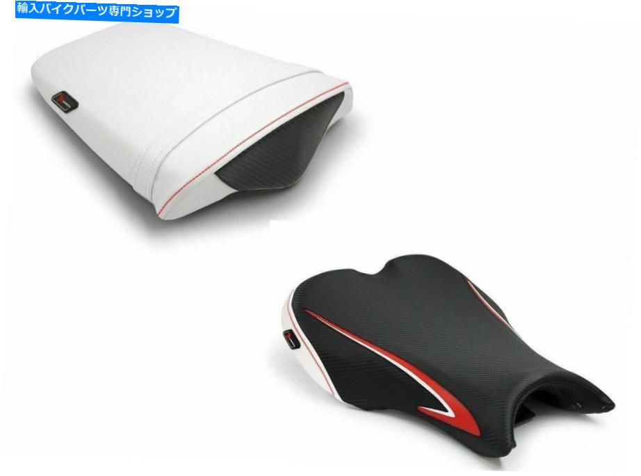 シート LUIMOTOチーム版シートカバーフロント＆リアニュートライアンPAYTONA 675 2006-12 Luimoto Team Edition Seat Cover Front & Rear New For Triumph Daytona 675 2006-12