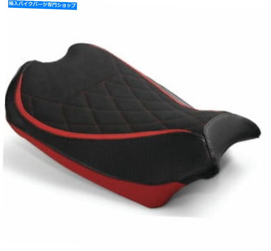 シート ルイモトシートカバードゥカティブラック/レッドダイヤモンドライダー1453101 Luimoto Seat Covers for Ducati Black/Red Diamond Rider 1453101