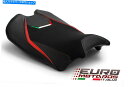 シート Luimoto Veloce Suede TEC-GRIPシートカバーDucati Panigale V4 2018 Luimoto Veloce Suede Tec-Grip Seat Cover For Rider For Ducati Panigale V4 2018