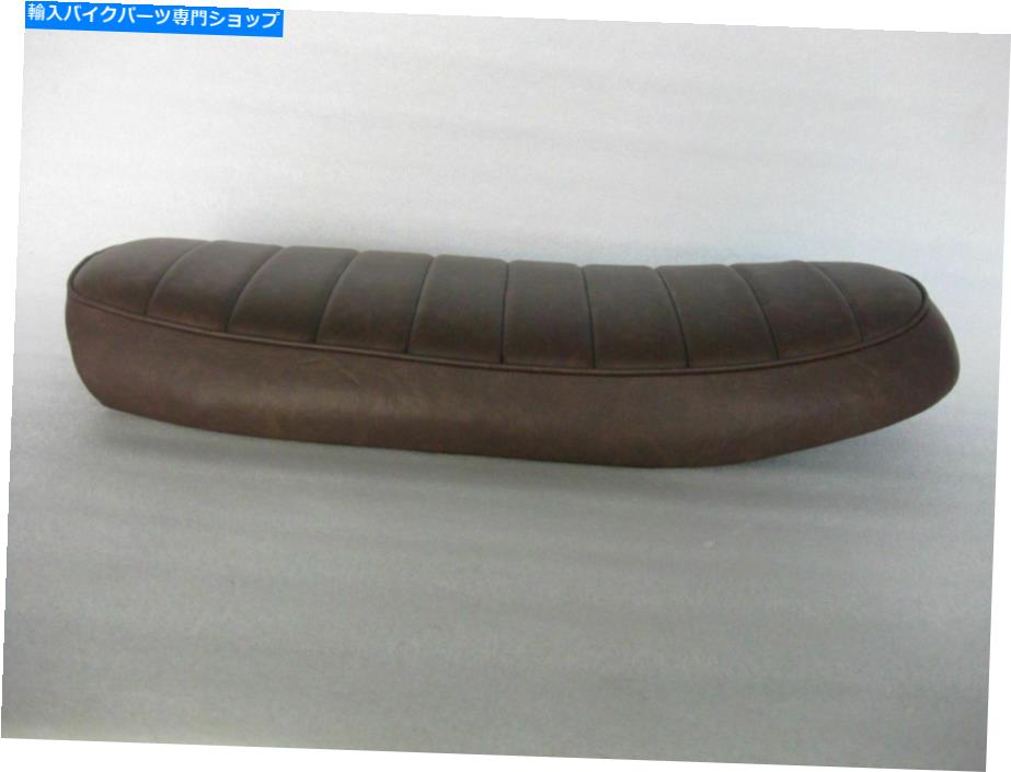 シート 1971 - 1972 1972勝利BSA 650カフェレーサーオートバイシートwメタルパン＃4261 1971 - 1972 TRIUMPH BSA 650 Cafe Racer Motorcycle Seat w metal pan #4261