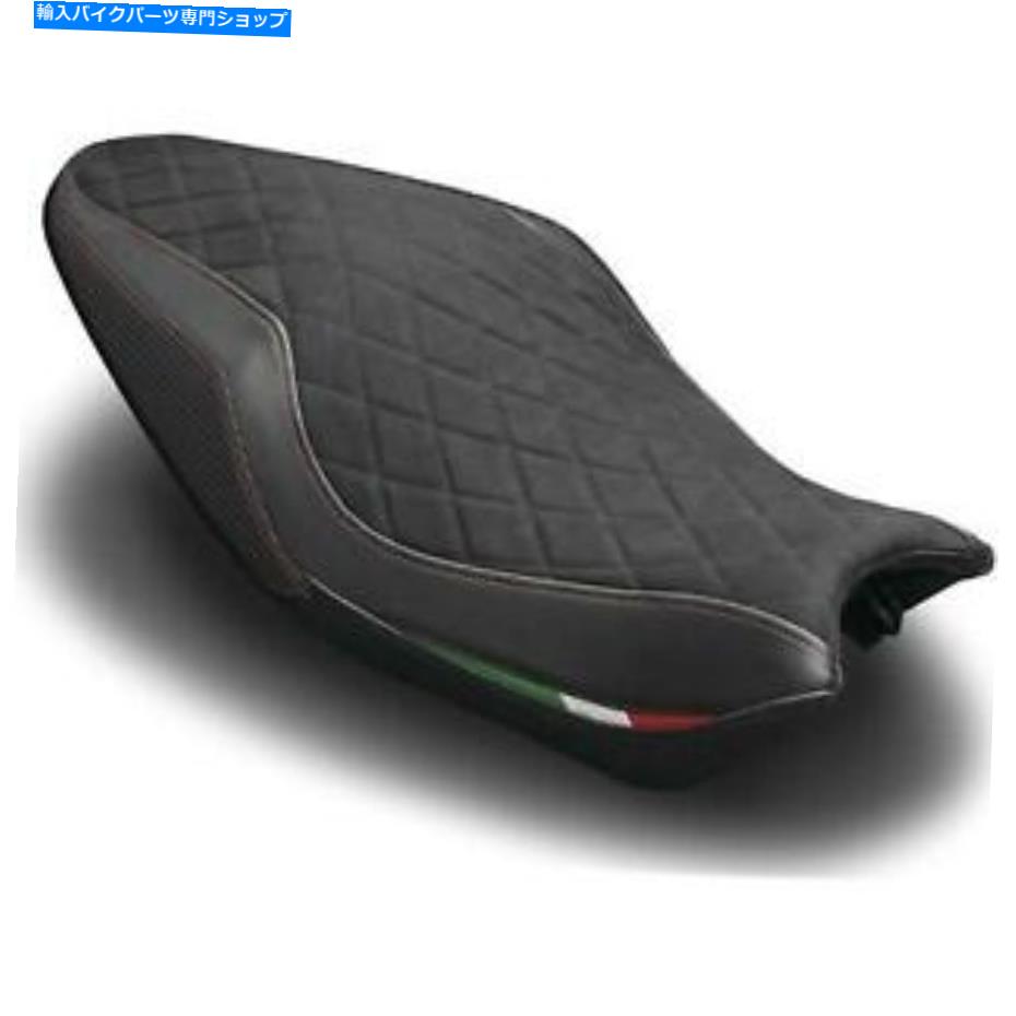 シート Luimotoシートカバーダイヤモンドドゥカティモンスター821/1200ブラック/ブラック1282103 LUIMOTO SEAT COVER DIAMOND DUCATI MONSTER 821/1200 BLACK/BLACK 1282103