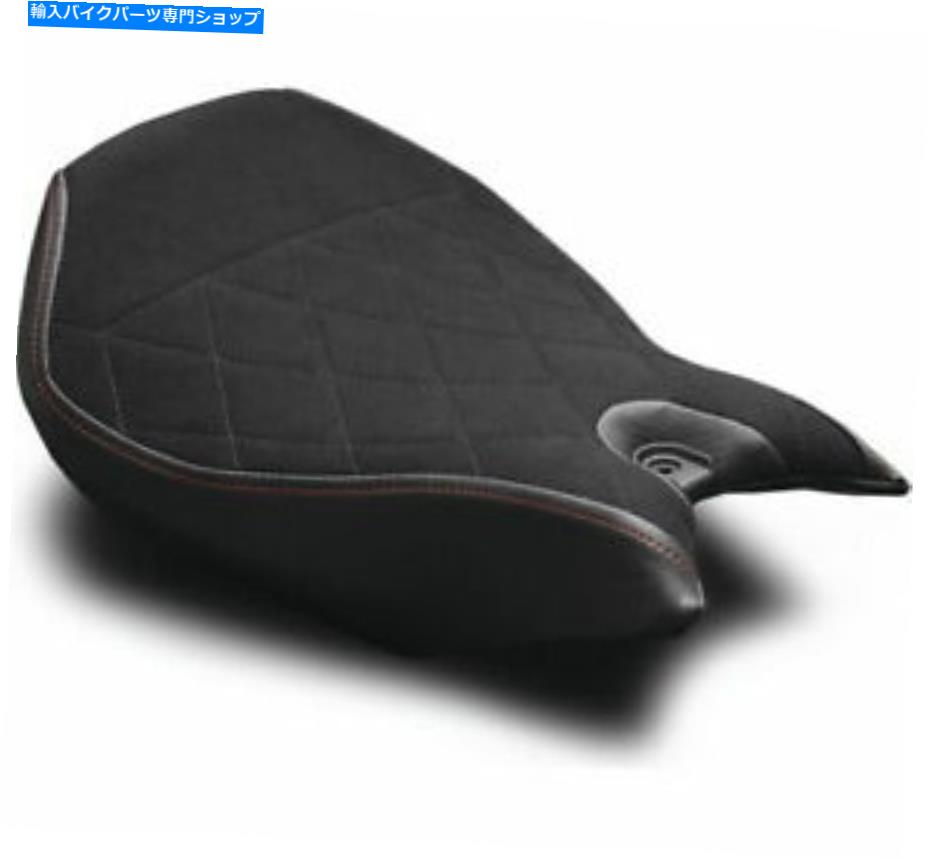 シート Luimoto 1252102ドゥカティブラック/ブラックのシートカバー LUIMOTO 1252102 Seat Covers for Ducati Black/Black