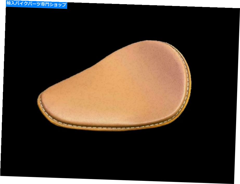 シート ハーレーボバーチョッパーB1スポーツスターソロシートダークブラウン用本革 Genuine Leather For Harley bobber chopper B1 sportster solo seat dark brown