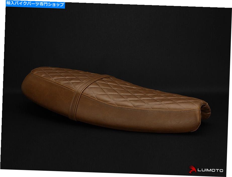 シート Triumph Bonneville T100 17-20 2016-220ヴィンテージダイヤモンドシートカバールイモト TRIUMPH BONNEVILLE T100 17-20 T120 2016-220 VINTAGE DIAMOND SEAT COVERS LUIMOTO