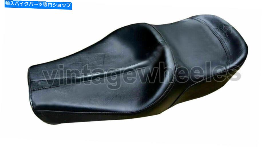 シート インターセプター650ロイヤルエンフィールドのための快適なカスタマイズされたツーラーの曲線の黒い座席フィット Comfy Customized Tourer Curvy Black Seat Fit For Interceptor 650 Royal Enfield