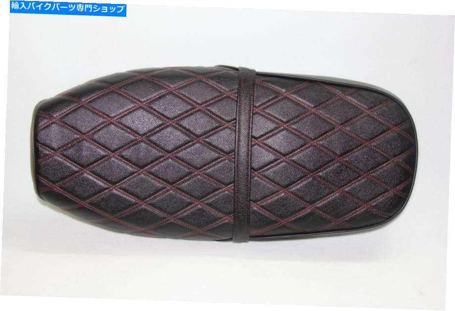 シート 1971-1973 Triumph Bonneville T120 OIFロープロファイルオートバイシートコードコード：L6331 1971-1973 Triumph Bonneville T120 OIF low profile motorcycle seat CODE: L6331