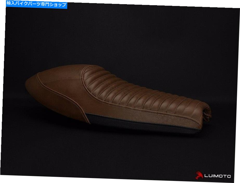 シート 勝利のオートバイライダーシートカバーをカバーLuimoto ++ TRIUMPH THRUXTON 2016-2020 VINTAGE MOTORCYCLE RIDER SEAT COVERS COVER LUIMOTO ++