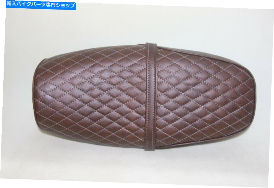シート 1974 74ホンダCL200ロープロファイルオートバイシートサドルスキー：L1355 1974 74 Honda CL200 low profile motorcycle seat saddle SKU: L1355