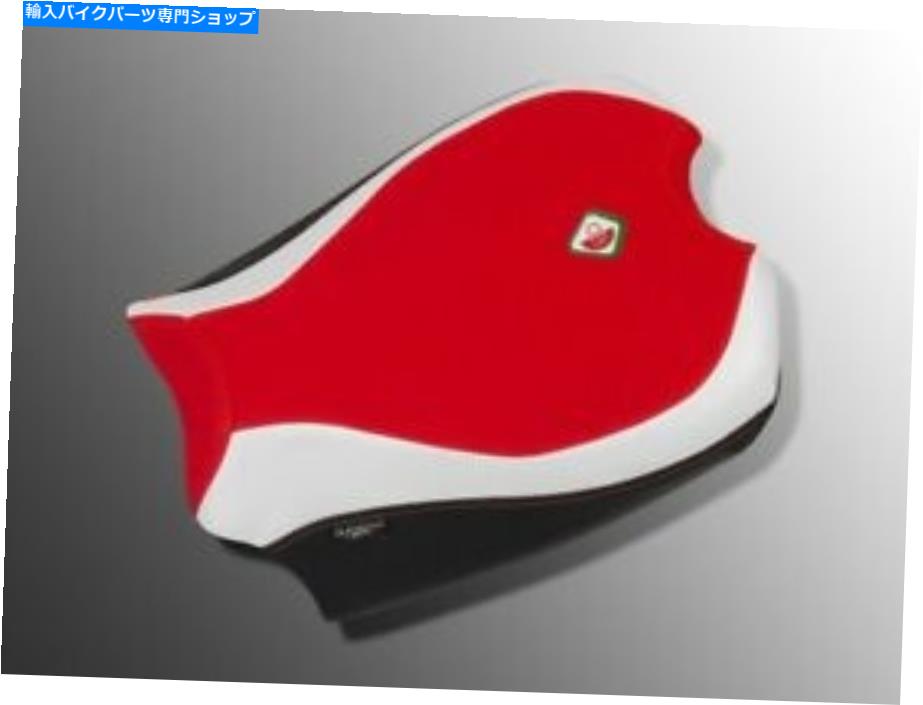シート Ducabike Ducati StreetFighter V4ライダーシートカバー - 赤ホワイトブラック Ducabike Ducati Streetfighter V4 Rider Seat Cover - Red-White-Black