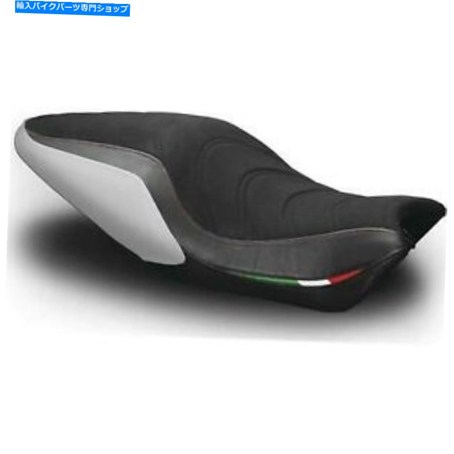 シート ルイモトシートカバーApex Ducati Monster 821/1200 Black / White 1281102 LUIMOTO SEAT COVER APEX DUCATI MONSTER 821/1200 BLACK/WHITE 1281102