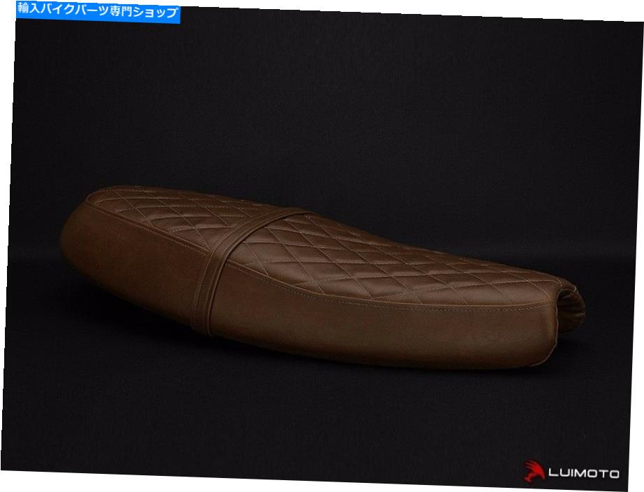 シート Triumph Bonneville 2016-20オートバイビンテージダイヤモンドライダーシートカバーLuimoto1 TRIUMPH BONNEVILLE 2016-20 MOTORCYCLE VINTAGE DIAMOND RIDER SEAT COVER LUIMOTO1