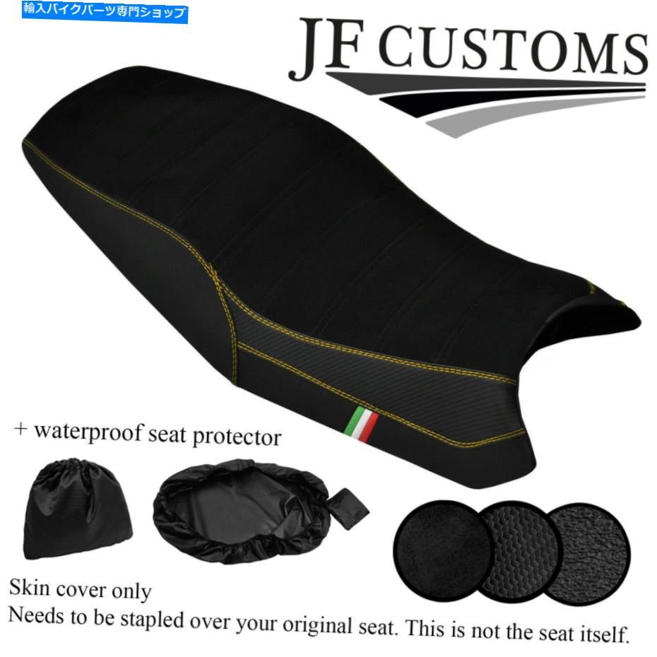 シート DSG3イエローステッチカスタムフィットDUCATI ST2 ST4デュアルシートカバー+ WSP DSG3 YELLOW STITCH CUSTOM FITS DUCATI ST2 ST4 DUAL SEAT COVER + WSP