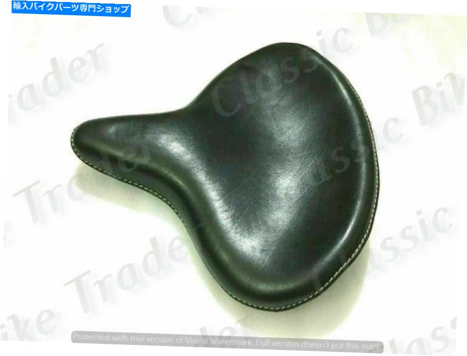 シート インドチーフスカウトレザーブラックカラーシートカスタムボバーチョッパーハーレーBSA R / E INDIAN CHIEF SCOUT LEATHER BLACK COLOR SEAT CUSTOM BOBBER CHOPPER HARLEY BSA R/E