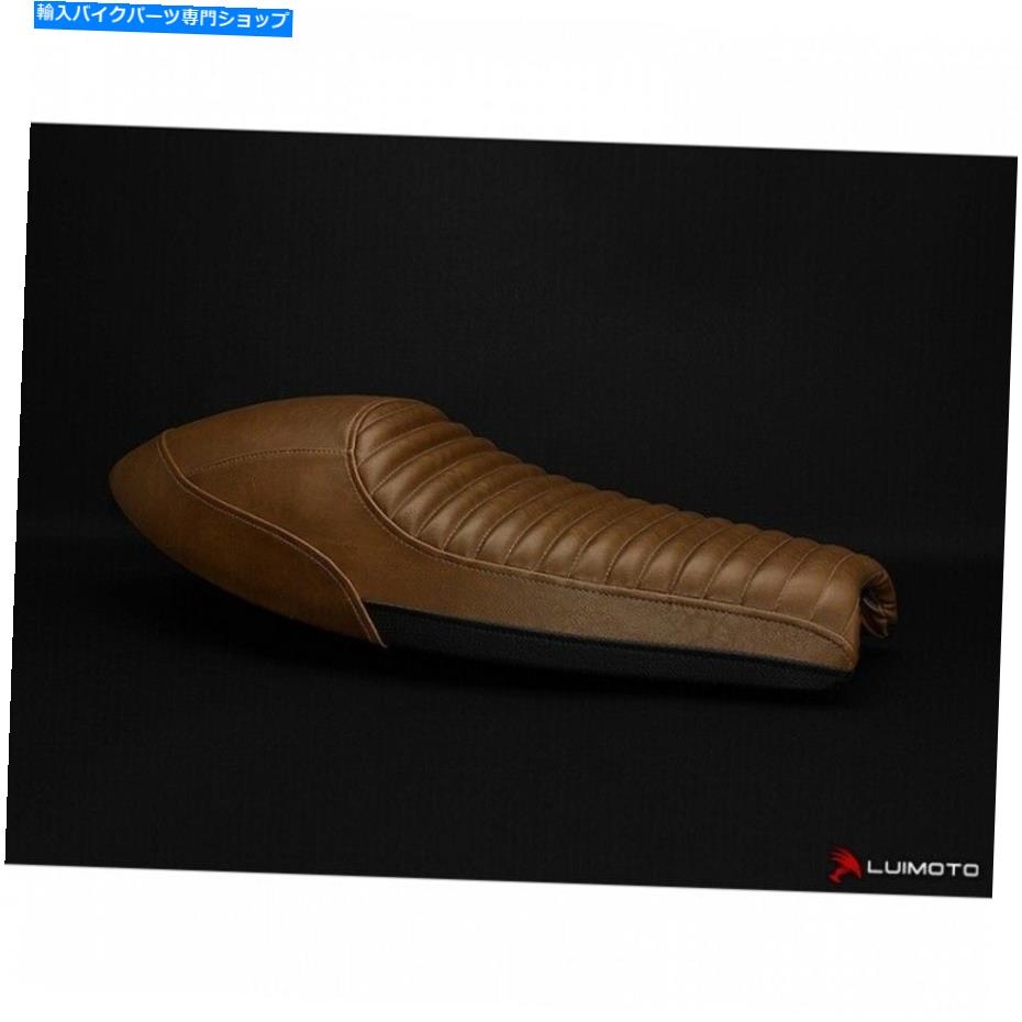 シート 勝利のためのLuimoto 10142101ヴィンテージの古典的なライダーシートカバー（2016-） Luimoto 10142101 Vintage Classic Rider Seat Cover for Triumph Thruxton (2016-)