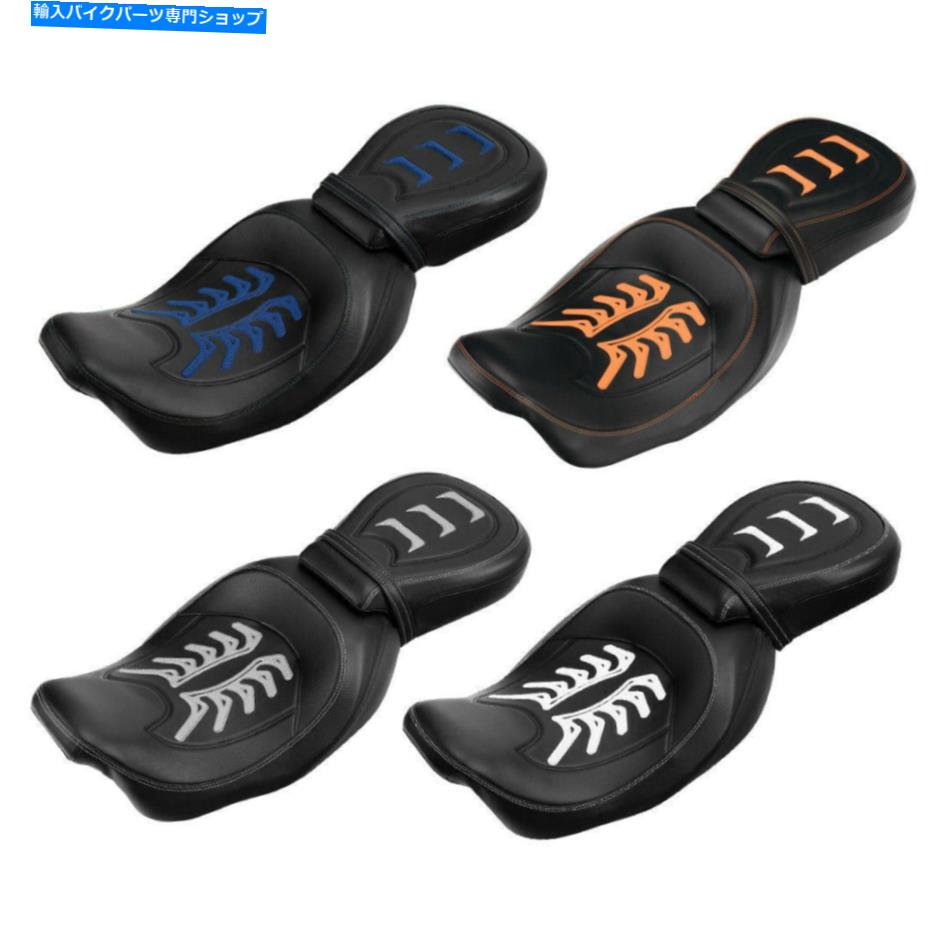 シート 運転席旅客座席フィットCVOストリートグライドフリド2009-2021 Driver Passenger Seat Fit For Harley Touring CVO Street Glide FLHXSE 2009-2021