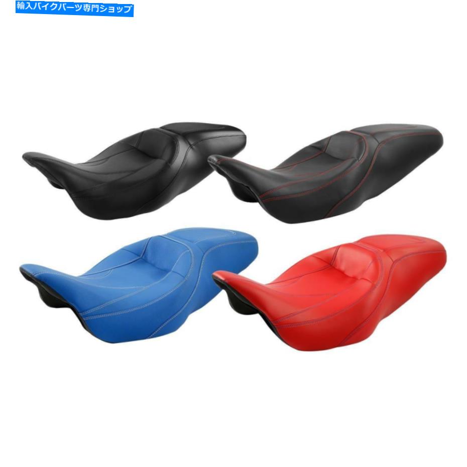 シート ハーレーツーリングストリートグライドロードキング2009-2021のためのドライバー＆旅客シートフィット Driver & Passenger Seat Fit For Harley Touring Street Glide Road King 2009-2021
