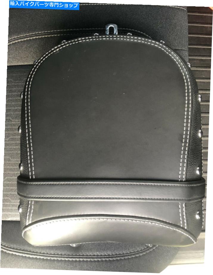 シート インドのスプリングフィールド16-2020ダークホースのためのリアブラックレザー旅客席フィット R..