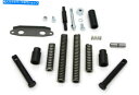 シート V-Twinによるハーレーダビッドソン用ブラックフィニッシュシートプランジャーキット Black Finish Seat Plunger Kit for Harley Davidson by V-Twin