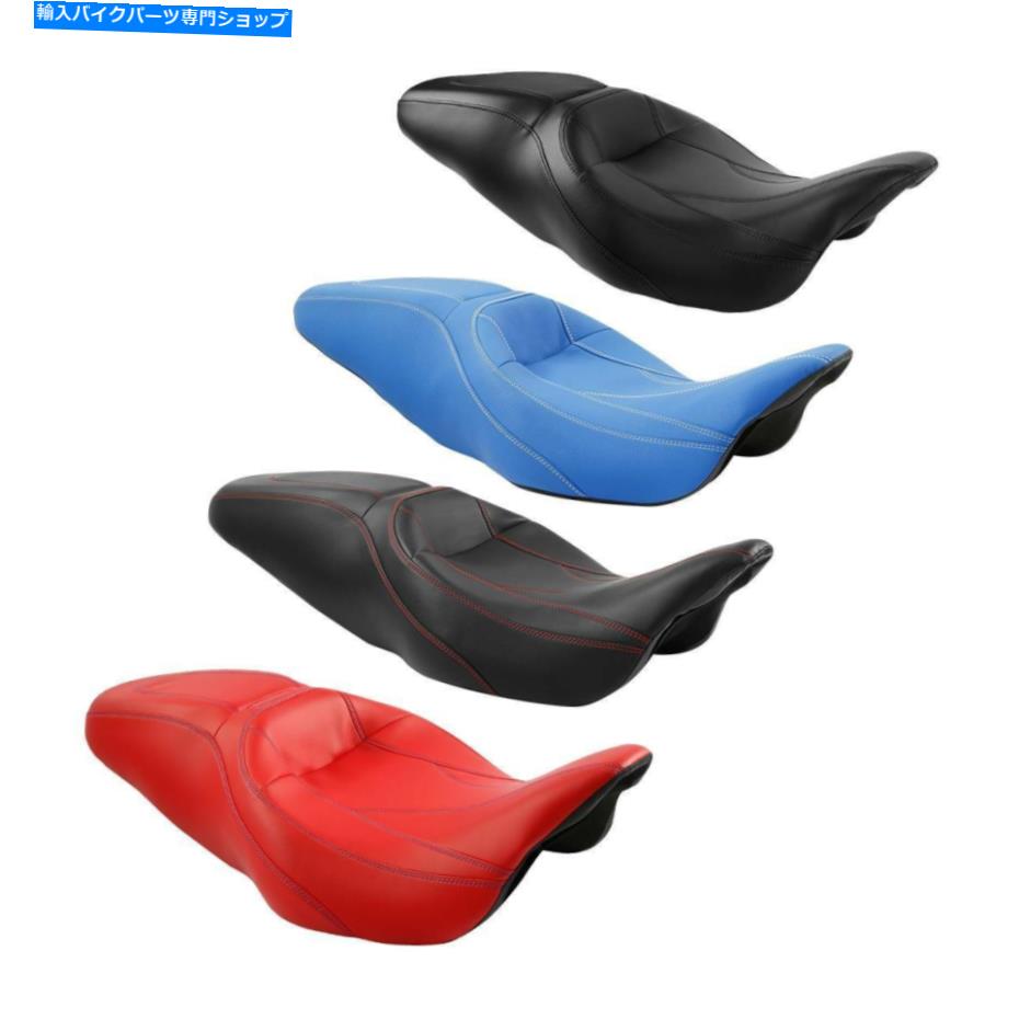シート ハーレー＆旅客席のための運転席のための道路キングストリートグライドFlhx 2009-2020 Driver & Passenger Seat For Harley Touring Road King Street Glide FLHX 2009-2020