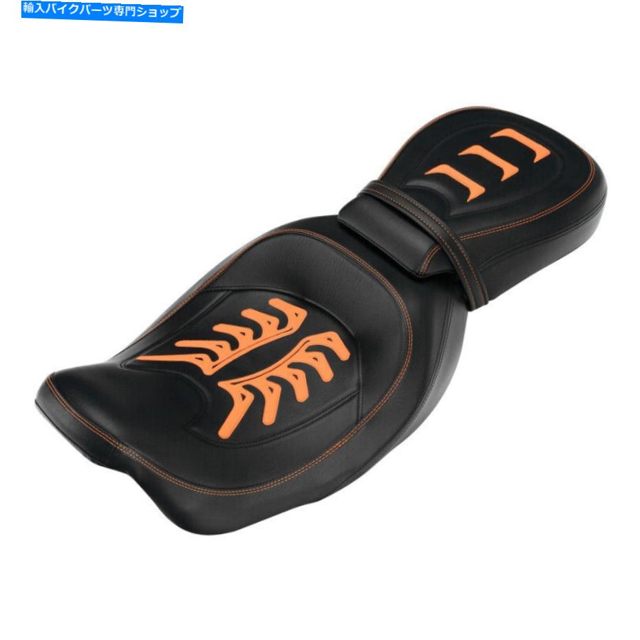 シート 運転手＆旅客席フィットハーレーツーリングストリートグライドCVO FLHXSE 2009-2021 Driver & Passenger Seat Fit For Harley Touring Street Glide CVO FLHXSE 2009-2021
