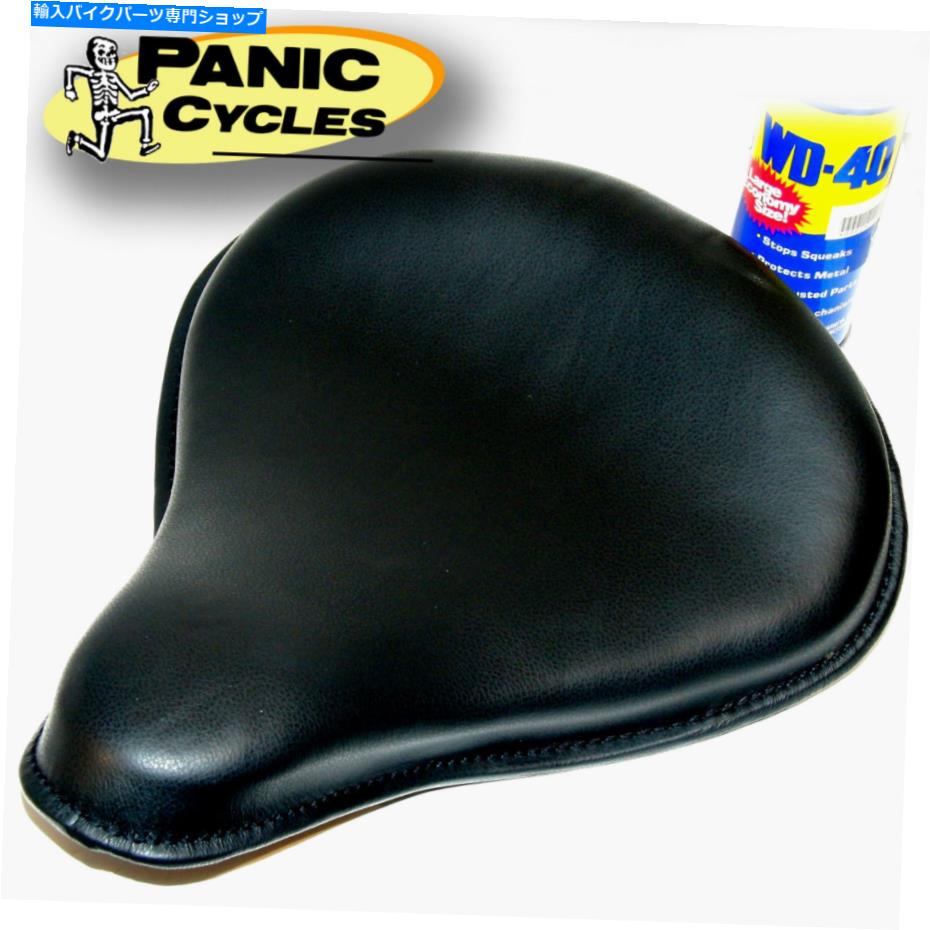 シート オールドスクールKモデルレザーブラックソロシートハーレーOEM 52000-40 BTボベルチョッパー OLD SCHOOL K-MODEL LEATHER BLACK SOLO SEAT HARLEY OEM 52000-40 BT BOBBER CHOPPER
