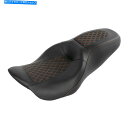 シート ハーレーロードのためのドライバー&旅客シートフィット2009-2021 2010 Driver & Passenger Seat Fit For Har...