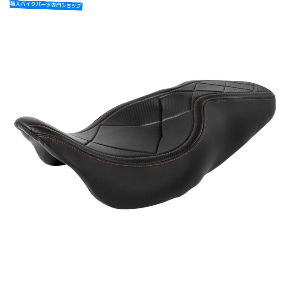 シート ハーレーツーリングストリートグライド09-21 20のためのライダードライバー旅客ピリオンシートフィット Rider Driver Passenger Pillion Seat Fit For Harley Touring Street Glide 09-21 20