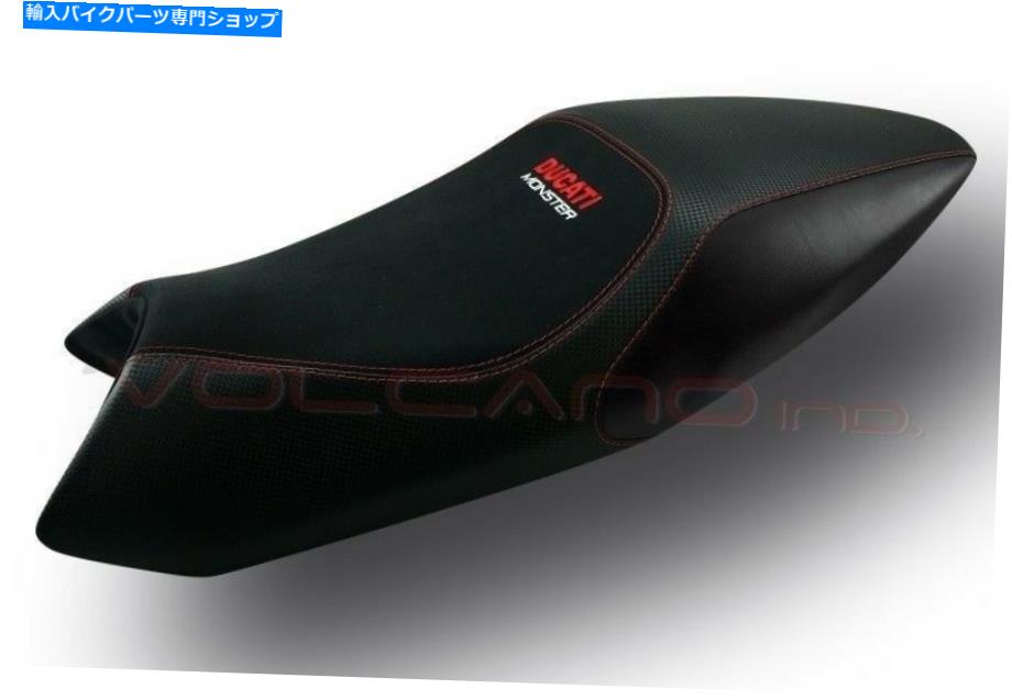  DUCATI MONSTER 696/796/1100 08-14лǥ󥷡ȥСåBLAC C Ducati monster 696 / 796 / 1100 08-14 Volcano design Seat cover Anti slip Blac C