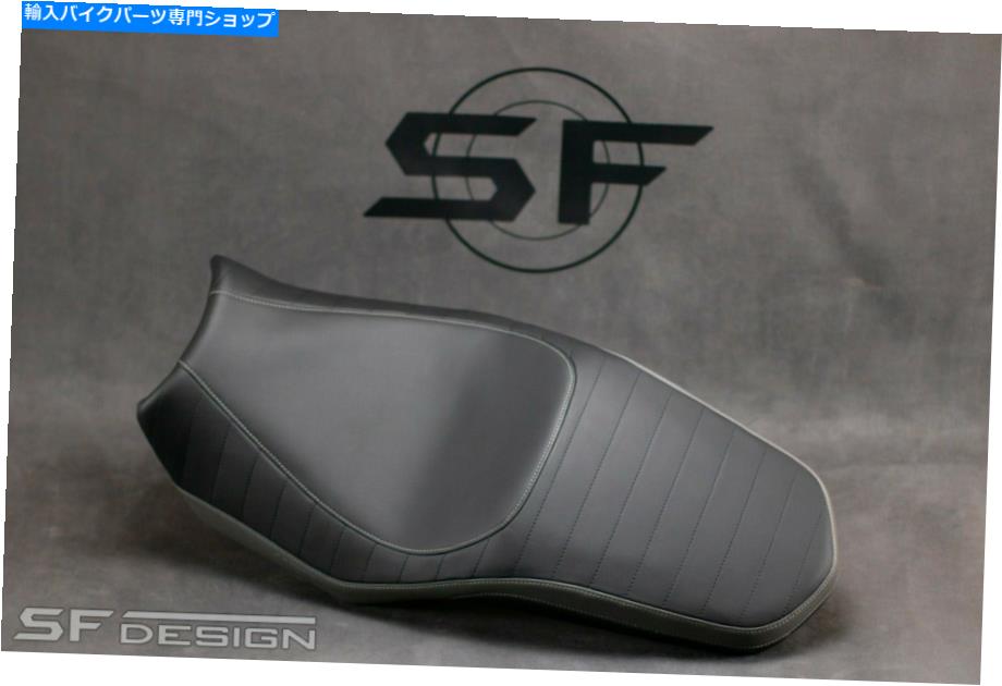 シート SFデザインBMW F750GS F850GS F850GSA 2016-2021高級シートカバーグレーブラック SF-Design BMW F750GS F850GS F850GSA 2016-2021 exclusive seat cover Gray Black