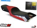 シート GEL 2004-2008 Luimotoフロントブラックレッドカーボンファイバー付きヤマハFZ6シートカバー Yamaha FZ6 Seat Cove...