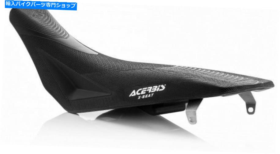 シート ブラックアセルビスソフトXシートWグリッパーカバー川崎KXF250 2009 2011 2012 2012 Black ACERBIS Soft X-Seat w Gripper Cover Kawasaki KXF250 2009 2010 2011 2012