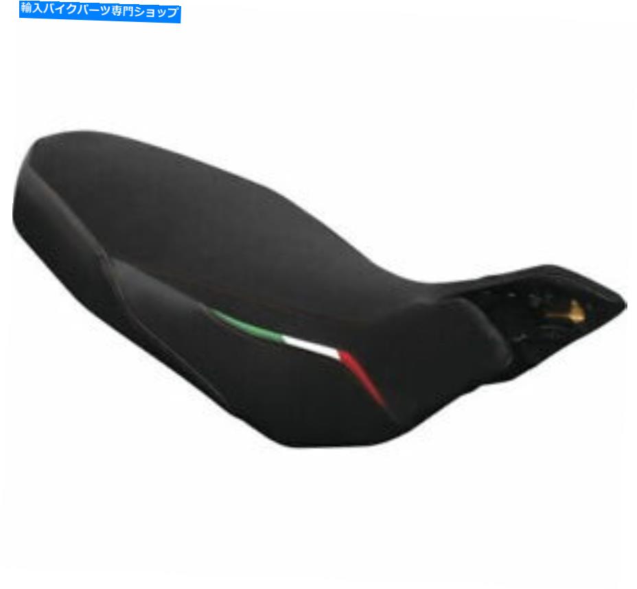 シート ルイモト1083101ドゥカティブラック/イタリアの国旗のためのシートカバー LUIMOTO 1083101 Seat Covers for Ducati Black/Italian Flag
