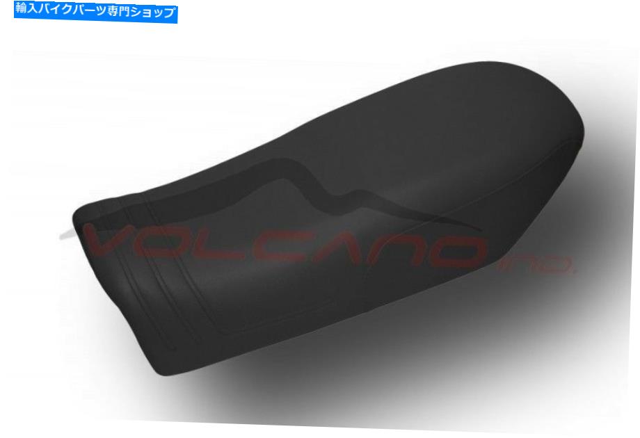 シート BMW R 80 GS 1980 - 1998火山粒穀物シートカバーアンチスリップブラック BMW R 80 GS 1980 - 1998 Volcano grained leatherette Seat cover anti slip Black