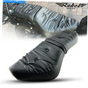 シート Fit Honda Rebel CMX 300 500 1100 17-2021黒の長い交換の二重席 Fit Honda Rebel CMX 300 5...