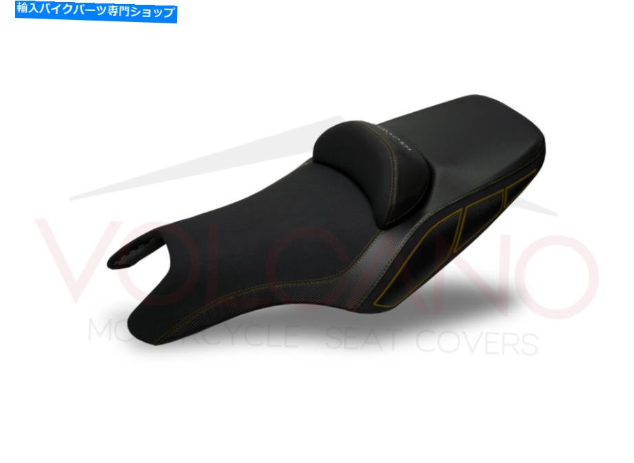 シート Fit Yamaha T-Max 2008-2011火山デザインシートカバーゴールデンY004E68アンチスリップ Fit Yamaha T-Max 2008-2011 Volcano Design Seat Cover Golden Y004E68 Anti Slip