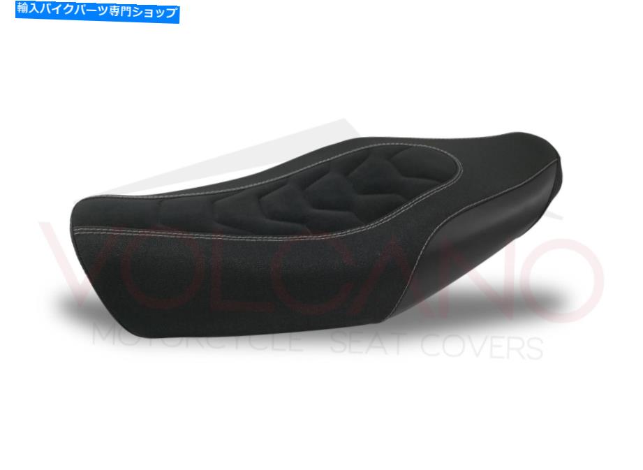 シート Fit Yamaha XSR 700 2016-2020火山デザインシートカバーブラックY041B88アンチスリップ Fit Yamaha Xsr 700 2016-2020 Volcano Design Seat Cover Black Y041B88 Anti Slip
