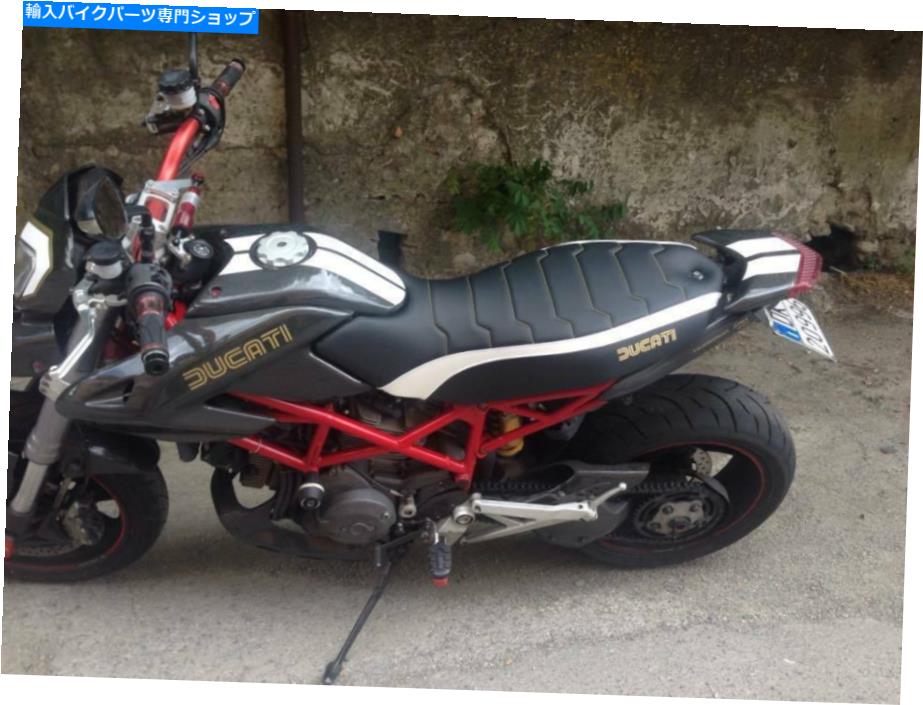 シート Ducati Hypermotard 796 1100 Tappezzeria Italiaコンフォートフォームシートカバー For Ducati Hypermotard 796 1100 Tappezzeria Italia Comfort Foam Seat Cover