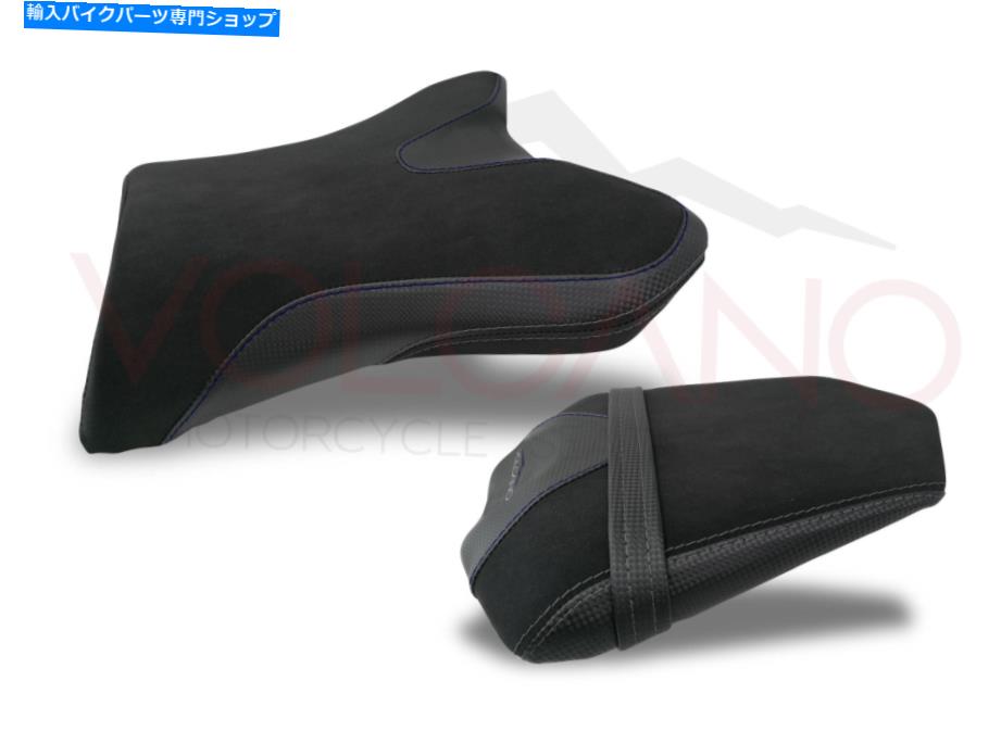 シート FIT YAMAHA FZ1 2006-2016火山デザインシートカバーダークブルーY034CC8アンチスリップ Fit Yamaha Fz1 2006-2016 Volcano Design Seat Cover Dark Blue Y034Cc8 Anti Slip