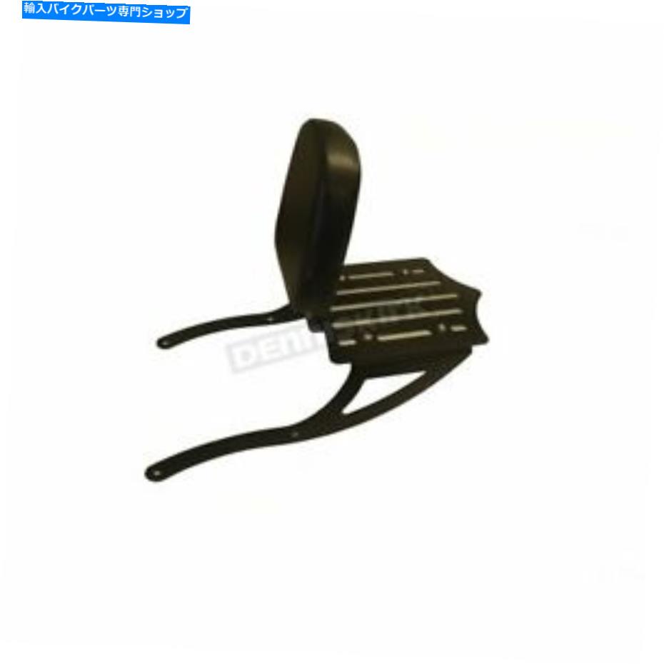  BDD֥ååȤΥСw /ʪåؤ⤿Τ2-up - 101-066-502 BDD Black Slot Sissy Bar w/Luggage Rack &Backrest for 2-Up Seats - 101-066-502