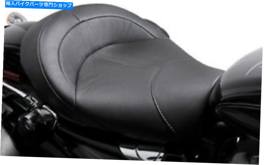 シート ダニーグレービッグリストソロシートレザーブラック＃FA-DGE-0274ハーレーダビッドソンスポーツスター Danny Gray BigIST Solo Seat Leather Black #FA-DGE-0274 Harley Davidson Sportster